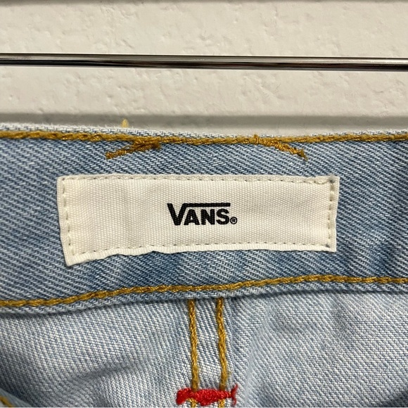 VANS Jeans High Rise Straight Lightwash Denim Relaxed Fit Womens 7 28 - Picture 13 of 16